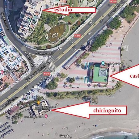 Estudio En Benalbeach, Vistas Mar, Primera Linea Playa Беналмадена Екстериор снимка