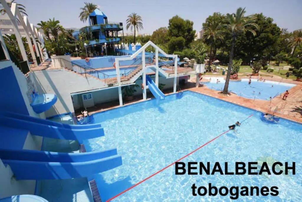 Estudio En Benalbeach, Vistas Mar, Primera Linea Playa Беналмадена Екстериор снимка