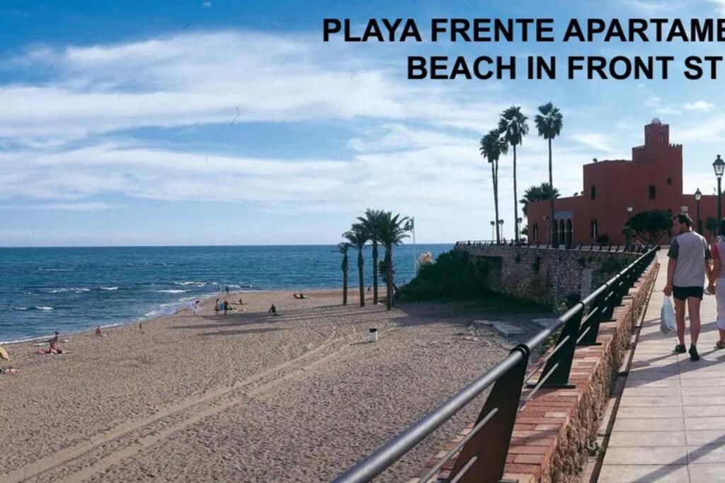 Estudio En Benalbeach, Vistas Mar, Primera Linea Playa Беналмадена Екстериор снимка