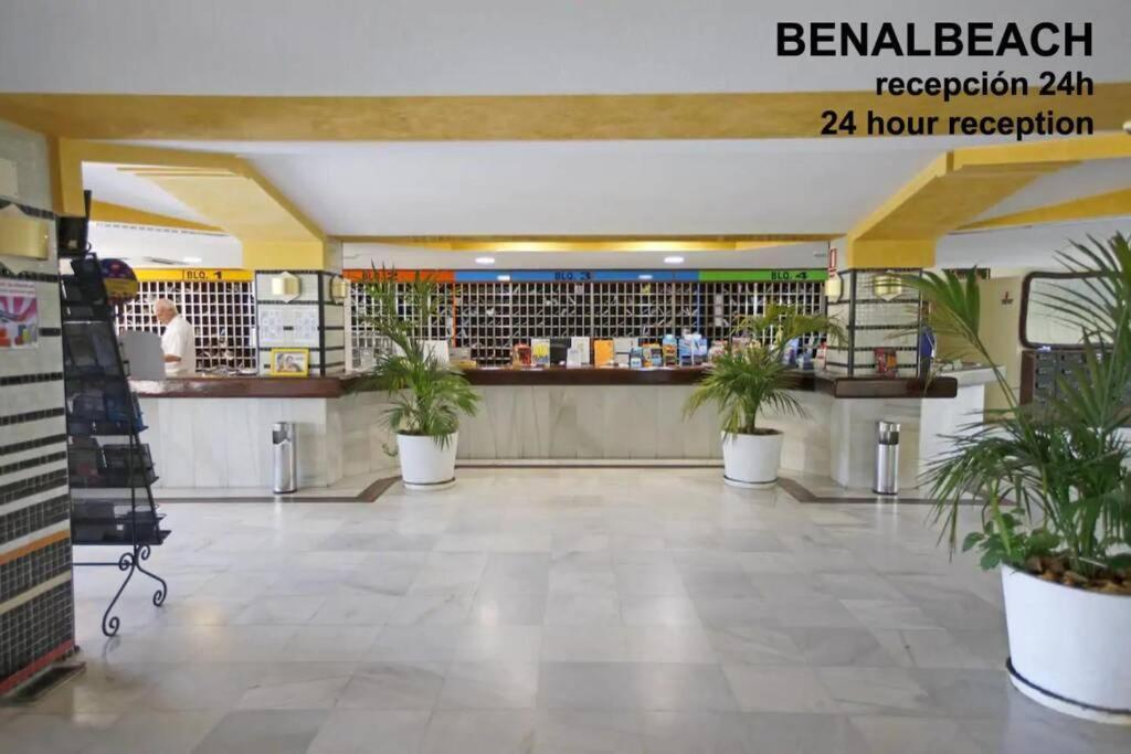 Estudio En Benalbeach, Vistas Mar, Primera Linea Playa Беналмадена Екстериор снимка